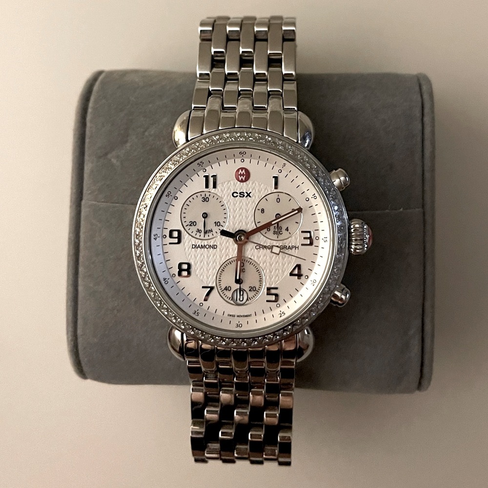 Offers accepted❣️MICHELE DIAMOND WATCH MWW03D000014 -Authentic CSX Diamond